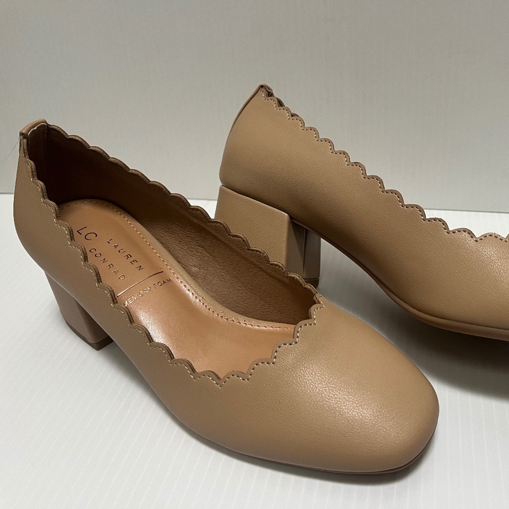 Beige Lauren Conrad (Nickole) Comfortable Dress Shoes